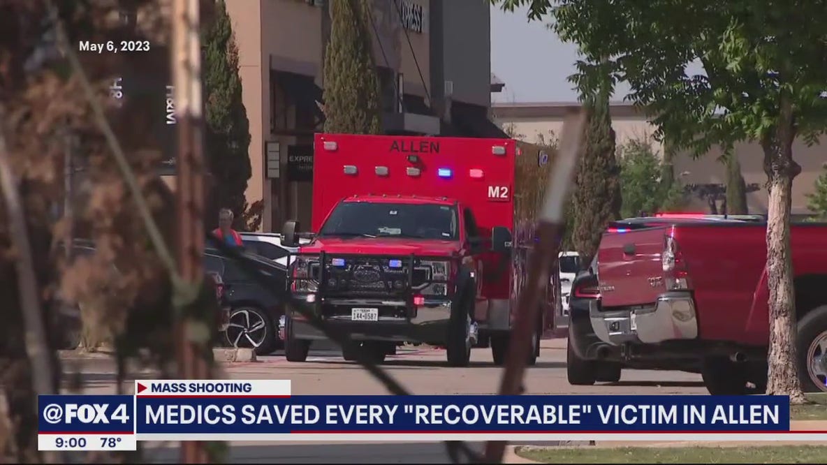 Medics saved every recoverable victim in Allen shooting: report